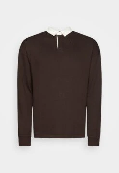Pier One Poloskjorter - Dark Brown