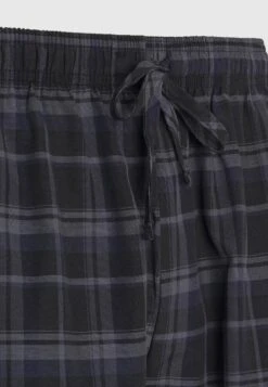 Pier One Pyjamasbukse - Black/Blue -Pier One d1417b01382d4270a5d94f76a84eb3c1