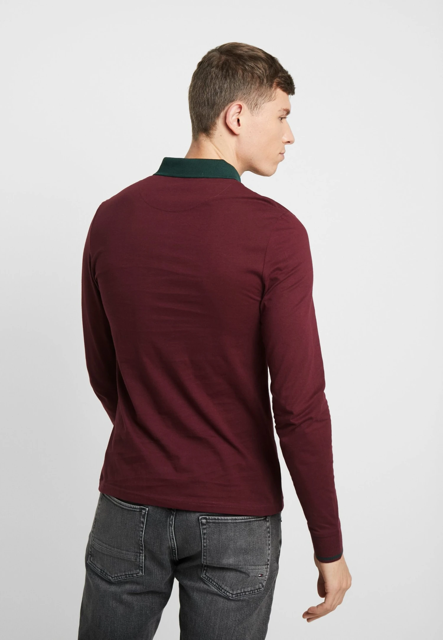 Pier One Muscle Fit - Poloskjorter - Bordeaux 5 Pier One Muscle Fit - Poloskjorter - Bordeaux - Bilde 3