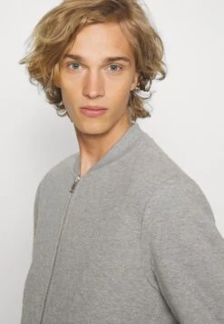 Pier One Sweatjakke - Mottled Grey -Pier One d37fa38d4b144a75a78bd49ddd38bf86