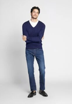 Pier One 4 Pack - T-Shirts - Black/White/Blue