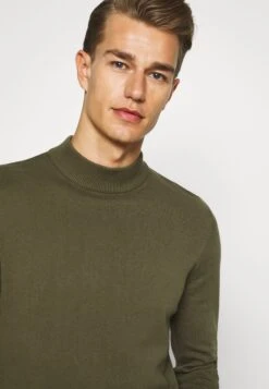 Pier One Strikkegenser - Oliv -Pier One d5e2ae48c98747e0ae41f6bafb97131f