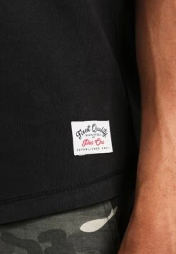 Pier One Garment Tee - T-Shirts - Black -Pier One d7d65e25c1034ac4a390973ab6342d9a