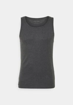 Pier One 3 Pack - Undertrøye - Black/Khaki/Mottled Dark Grey -Pier One db55481c66374b04bfd0813da516887f