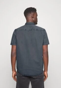 Pier One Skjorte - Blue-Grey -Pier One de6eac676ffe49579f368c1daedeaca4