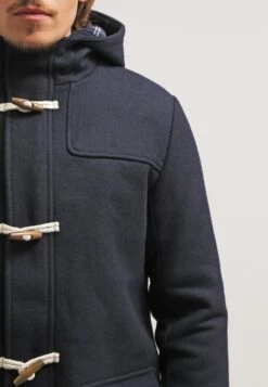 Pier One Kort Kåpe / Frakk - Navy -Pier One e0514f9f157e4e90bd427862806abeb8