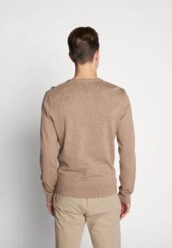 Pier One Basic Crewneck - Strikkegenser - Mottled Beige 11 Pier One Basic Crewneck - Strikkegenser - Mottled Beige -Pier One e45875b79af34307b546bc88a1571a7e