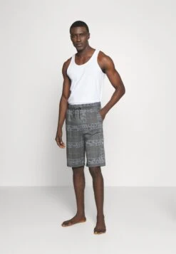 Pier One 15 Pier One 3 Pack - Pyjamasbukse - Blue/Dark Blue/Black