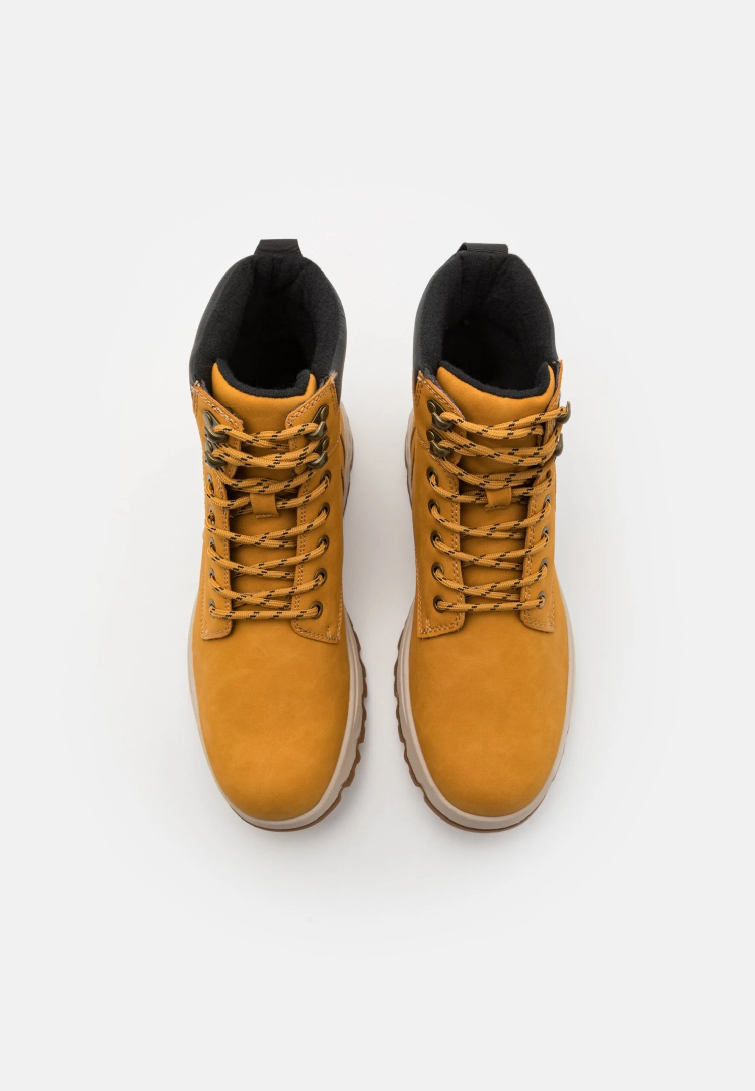 Pier One Snørestøvletter - Yellow 6 Pier One Snørestøvletter - Yellow - Bilde 4