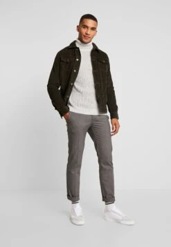 Pier One Strikkegenser - 111 - Mottled Light Grey -Pier One f235db7263944de8a0e5e43098d35a90