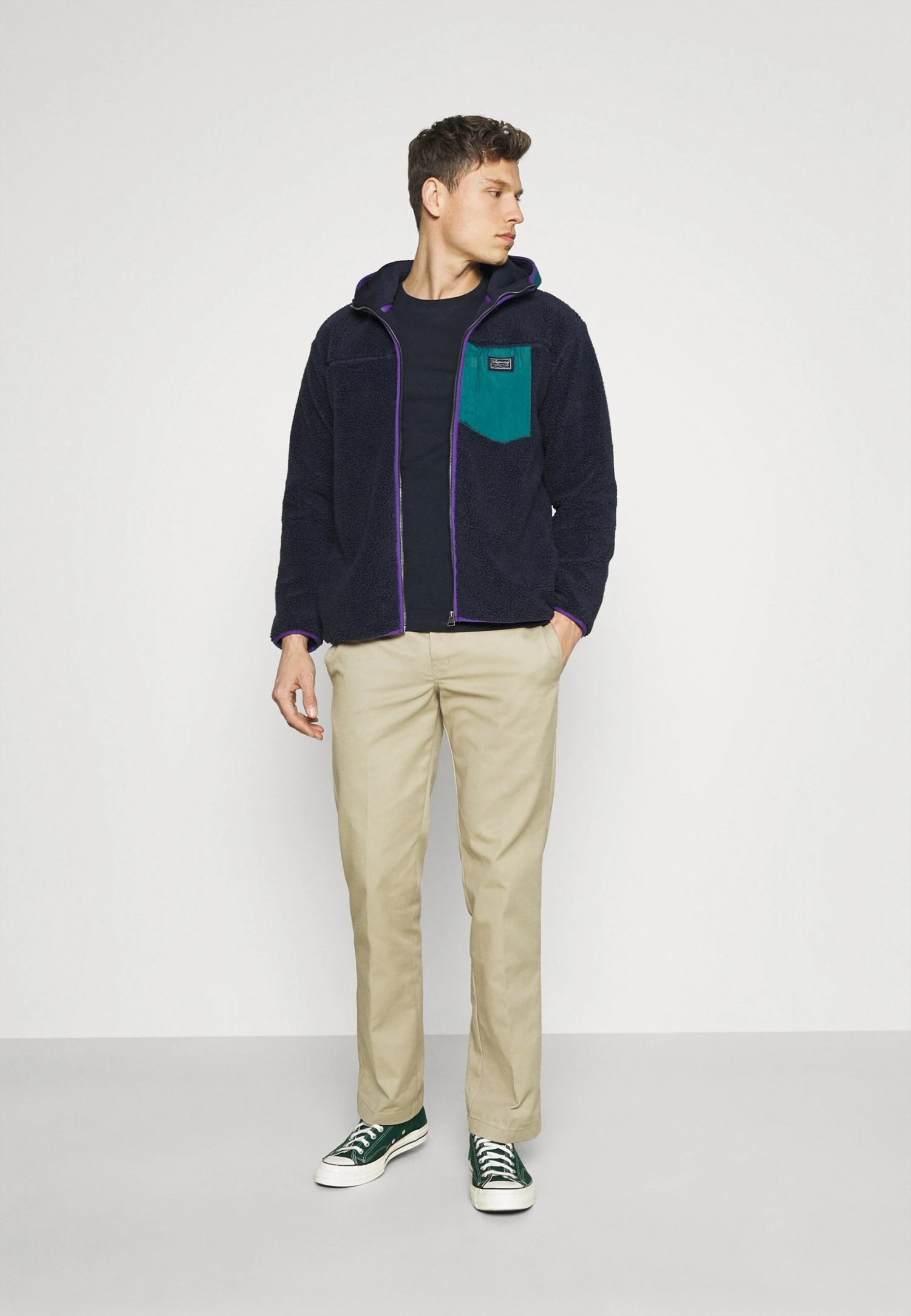 Pier One 2 Pack - Topper Langermet - Dark Blue/Mottled Grey 3 Pier One 2 Pack - Topper Langermet - Dark Blue/Mottled Grey