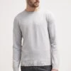 Pier One Basic Crewneck - Strikkegenser - Light Grey 2 Pier One Basic Crewneck - Strikkegenser - Light Grey -Pier One f8db32b329f64ca7a5bff641a17f39df