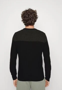 Pier One Strikkegenser - Green/Black -Pier One fa38a61f07f247a0b7893314c7d357aa